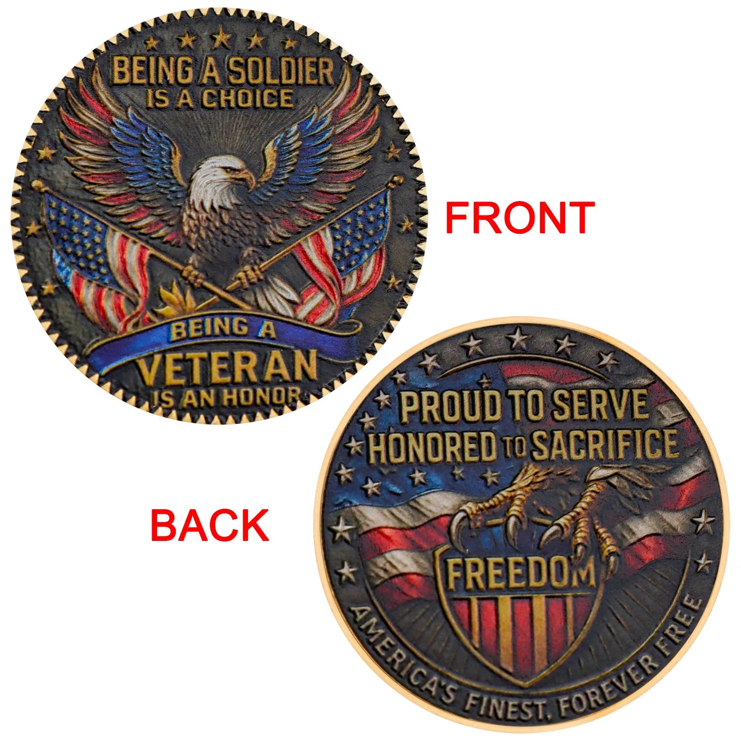 1Pc USA 250Th Anniversary Commemorative Coin 1776-2026 Statue of Liberty American Eagle Souvenir Coin Gifts for Collectors