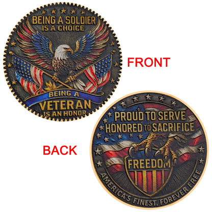 1Pc USA 250Th Anniversary Commemorative Coin 1776-2026 Statue of Liberty American Eagle Souvenir Coin Gifts for Collectors