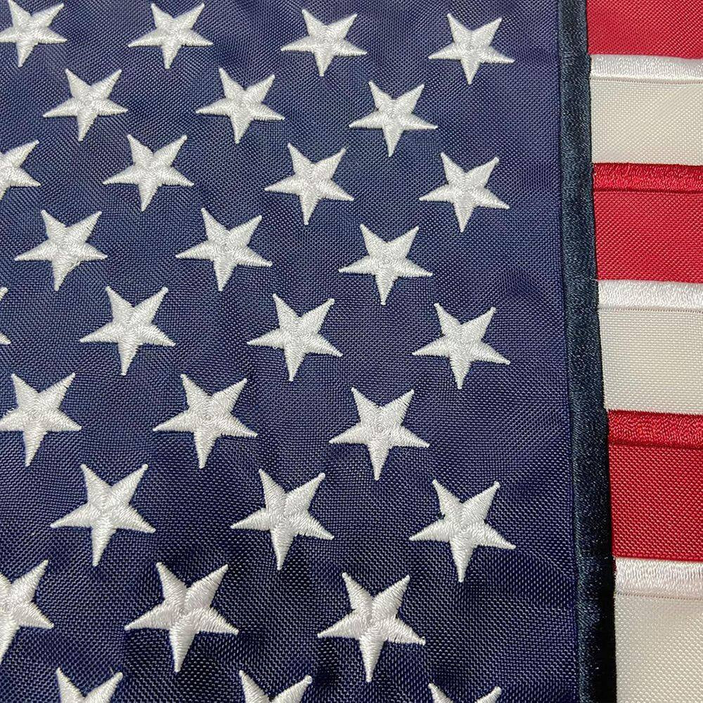 American Flag Garden Flag Embroidered Stars 12X18 Inch USA Small Flags for Yard US Flag Decor Outdoor